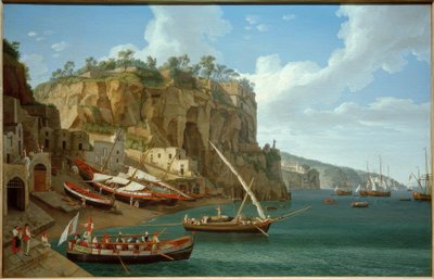 Marina Piccola in Sorrento, 1794 by Philipp Hackert