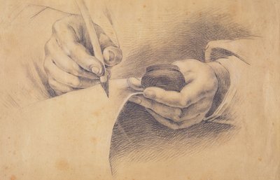 Drawing Hands by Philipp Otto Runge