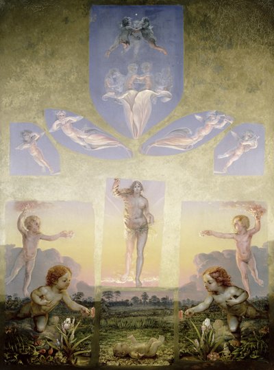 The Morning (second version) by Philipp Otto Runge