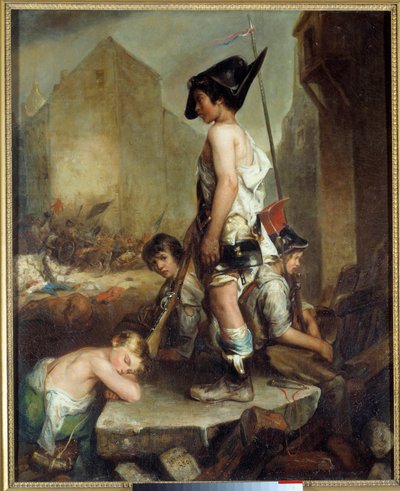 July Revolution: Les Trois Glorieuses by Philippe Auguste Jeanron