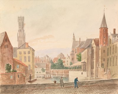 Bruges by Philippe Auguste de Peellaert