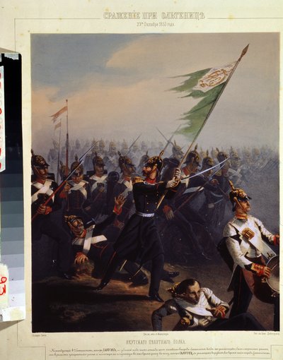 The Battle of Oltenitza on 4 November 1853 by Philippe Benoist