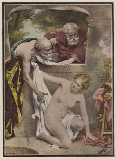 Susanna and the Elders by Philippe Felix Dupuis