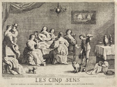 The Five Senses by Philippe Lambert Joseph Spruyt