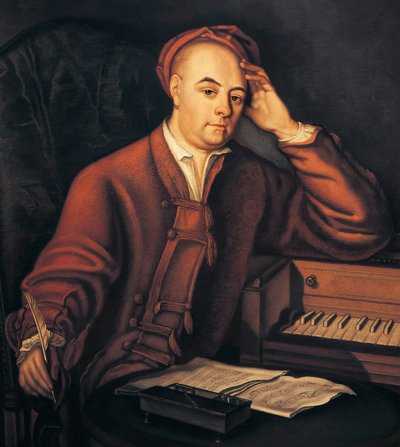 George Frideric Handel (1685-1759) by Philippe Mercier
