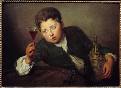 Le Jeune Degustateur by Philippe Mercier