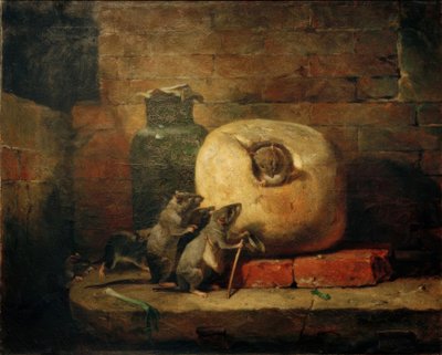 The Rat That Withdrew from the World by Philippe Rousseau