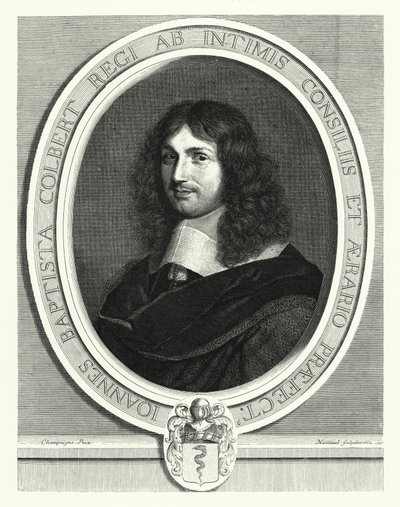 Jean-Baptiste Colbert, French statesman by Philippe de (after) Champaigne