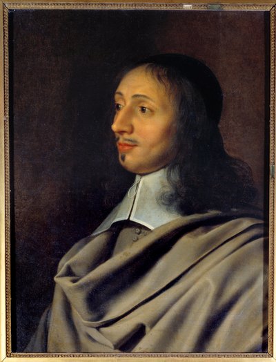 Portrait of Antoine Le Maistre (1608-1646), professor of rhetoric and diction of the playwright Jean Racine by Philippe de (after) Champaigne