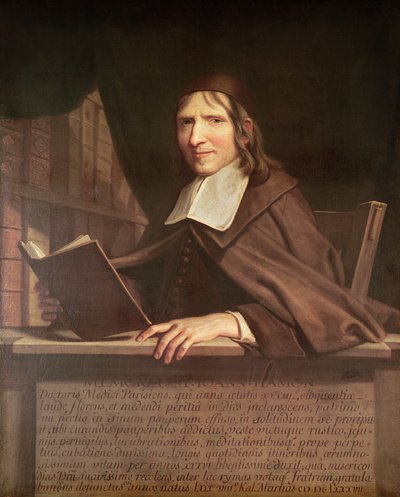 Jean Hamon, Doctor of Port-Royal (1618-1687) by Philippe de Champaigne