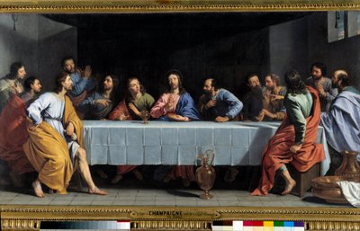 The Last Supper (La Petite Cene) by Philippe de Champaigne