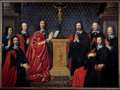 The Provost of Merchants and the Aldermen of the City of Paris by Philippe de Champaigne