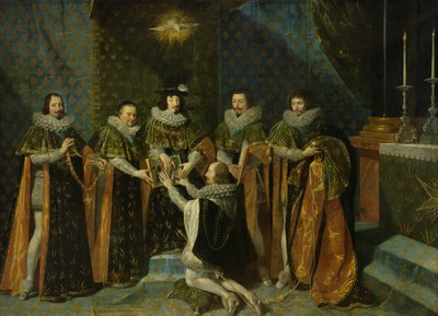 Louis XIII Receiving Henri d