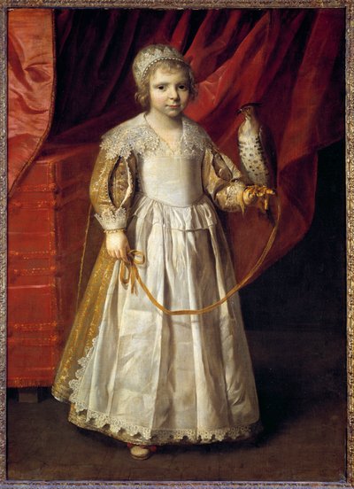 Portrait of Anne Marie de Chevreuse by Philippe de Champaigne