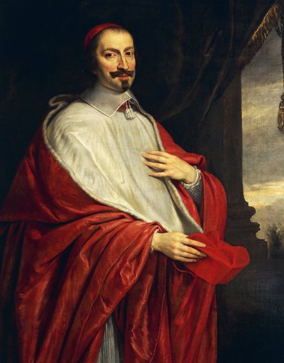 Portrait of Giulio Raimondo Mazzarino by Philippe de Champaigne