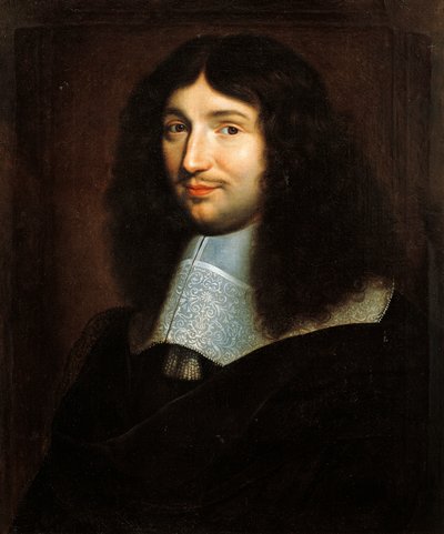 Portrait of Jean-Baptiste Colbert, French Statesman by Philippe de Champaigne