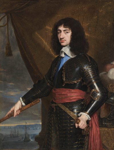 Portrait of King Charles II of England by Philippe de Champaigne