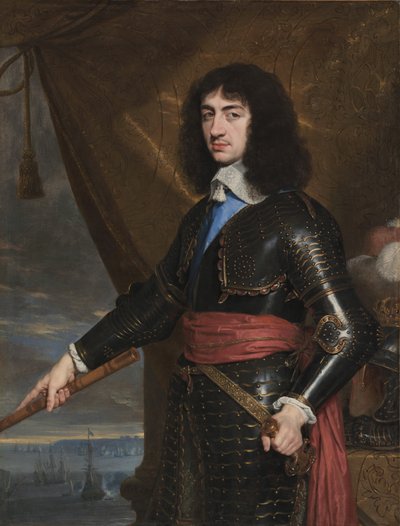 Portrait of King Charles II of England by Philippe de Champaigne