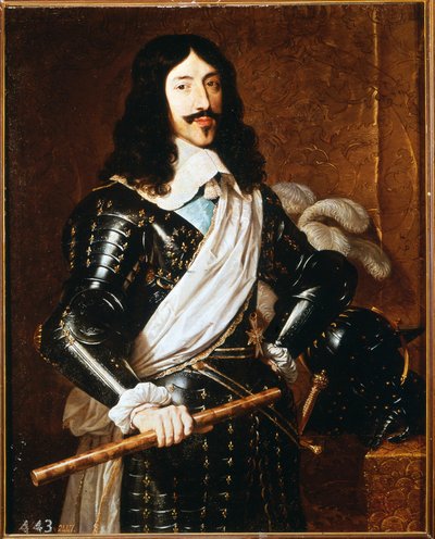 Portrait of Louis XIII (1601 - 1643) by Philippe de Champaigne