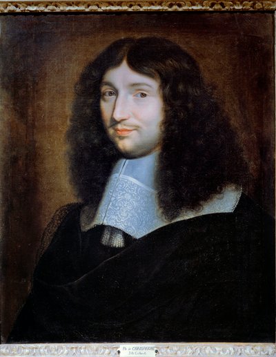 Portrait of a Man, Presumed to be Jean Baptiste Colbert by Philippe de Champaigne