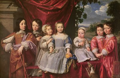 The Habert de Montmort Children by Philippe de Champaigne