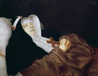 The Religious Order of Saint Bridget on her Deathbed, 1634 by Philippe de Champaigne