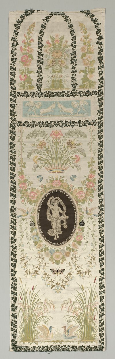 Wall Covering with Classical Figure, late 1700s - early 1800s by Philippe de Lasalle
