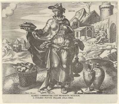 Abigail by Philips Galle