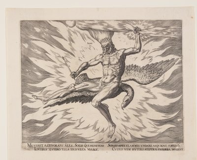 Fire, from The Four Elements by Philips Galle