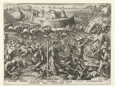 Fortitude (The Seven Virtues) by Philips Galle