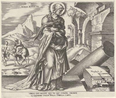 Mary (Eight Famous Women from the Old and New Testament) by Philips Galle