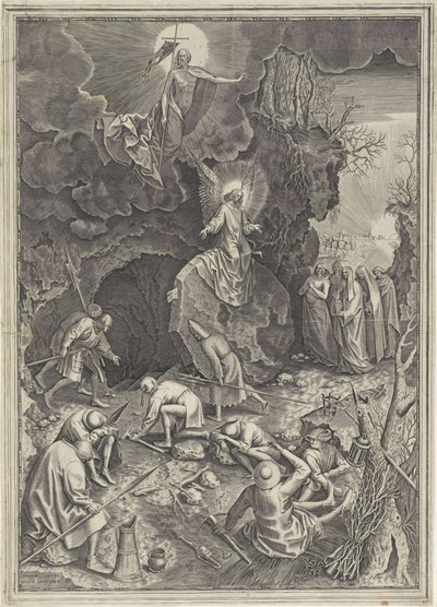 Resurrection by Philips Galle