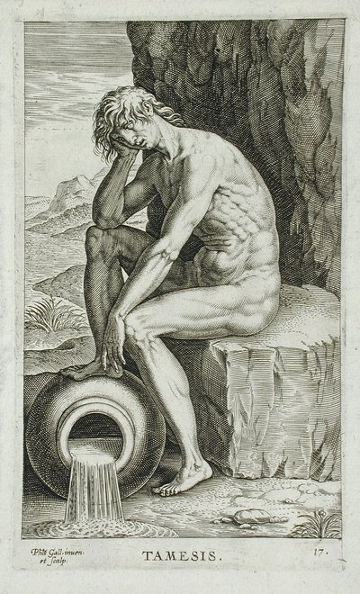 Thames by Philips Galle