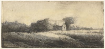 Landscape with an Angler in a Boat by Philips Koninck (attributed to)