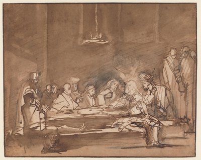The Last Supper by Philips Koninck