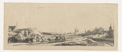 Landscape with a Coach by Philips Koninck