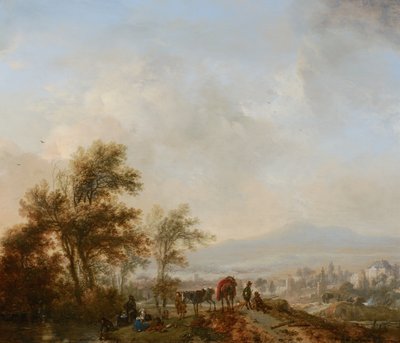 Rest During the Hunt by Philips Wouwerman