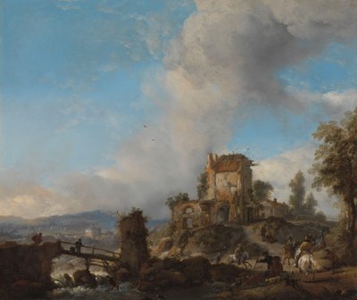The Stag Hunt by Philips Wouwerman