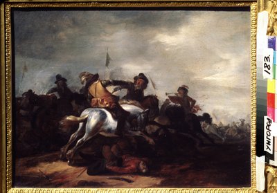 A Battle by Philips Wouwermans or Wouwerman