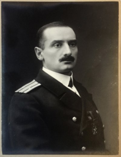 Portrait of Alexander Kolchak 1874-1920, 1909 by Photo studio H. Rentz and F.