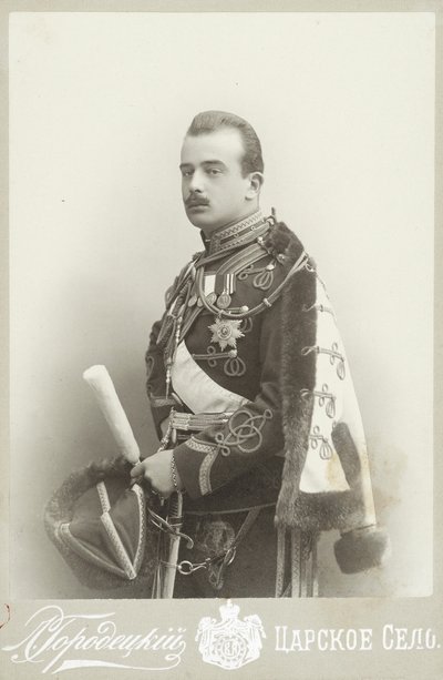 Grand Duke Boris Vladimirovich of Russia, c. 1900 by Photo studio L. Gorodetsky.