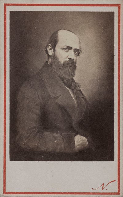 Portrait of Henri Murger by Photo studio Nadar.