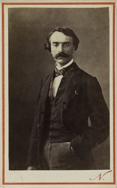 Portrait of Jean-Léon Gérôme by Photo studio Nadar.