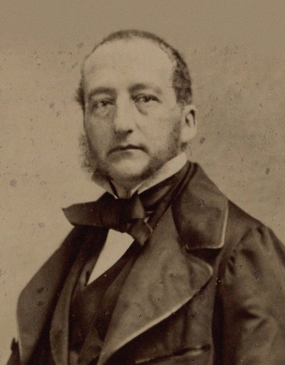 Portrait of the Pianist and Composer Sigismund Thalberg, ca. 1860 by Photo studio Nadar.