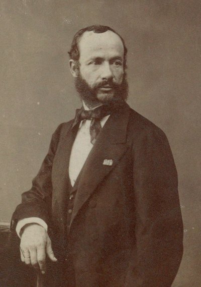 Portrait of the Violinist and Composer Henri Vieuxtemps by Photo studio Nadar.