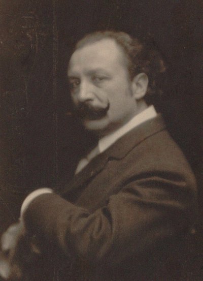 Portrait of the Composer Xavier Leroux by Photo studio Paul Berger.