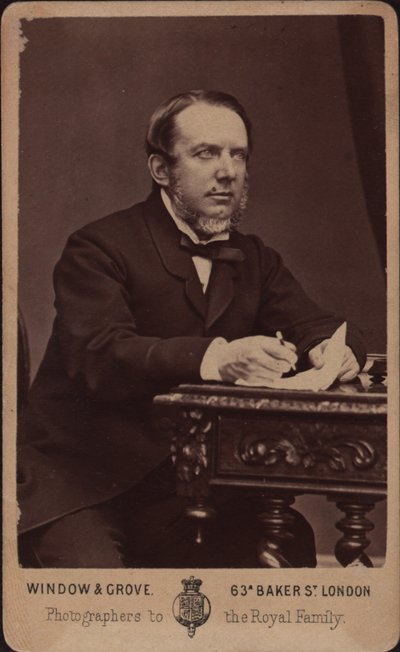 Portrait of the Composer Michael William Balfe by Photo studio Window and Grove.