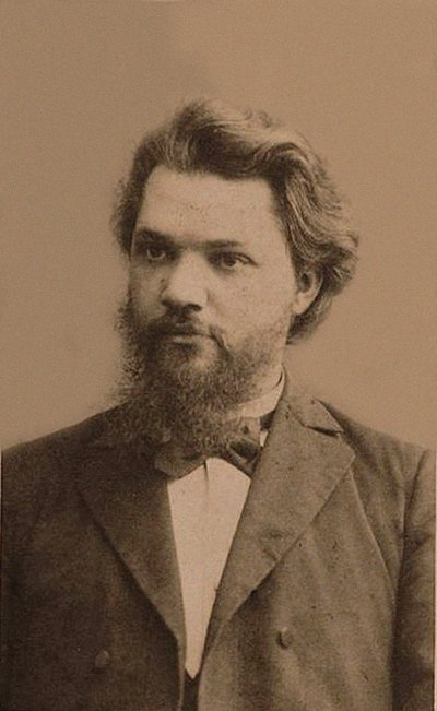 Portrait of Alexei Ivanovich Vvedensky 1861-1913, End of 19th century by Photo studio of Mikhail Volkov