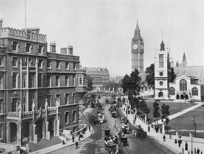 Broad Sanctuary, Westminster, c1910 1911 by Photochrom Co Ltd of London