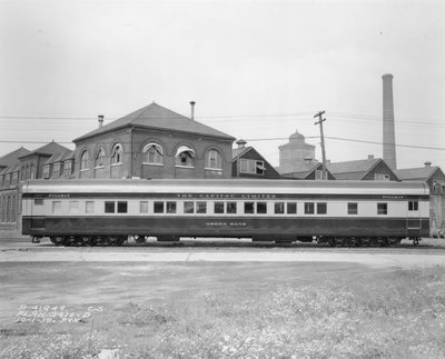 Car, Midwest MS Pullman, bx.6, Fl.454, Green Bank by Photographer American